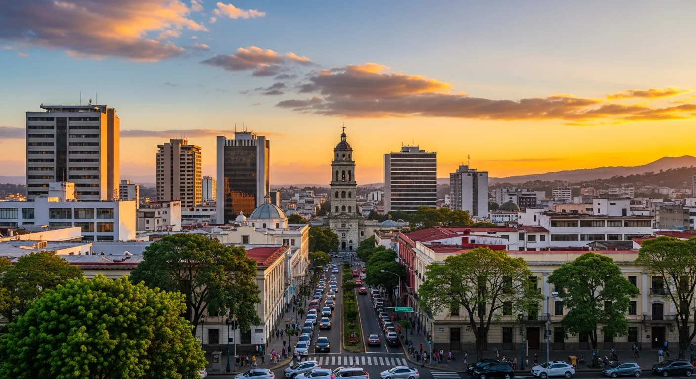 Città di Guatemala - itinerario