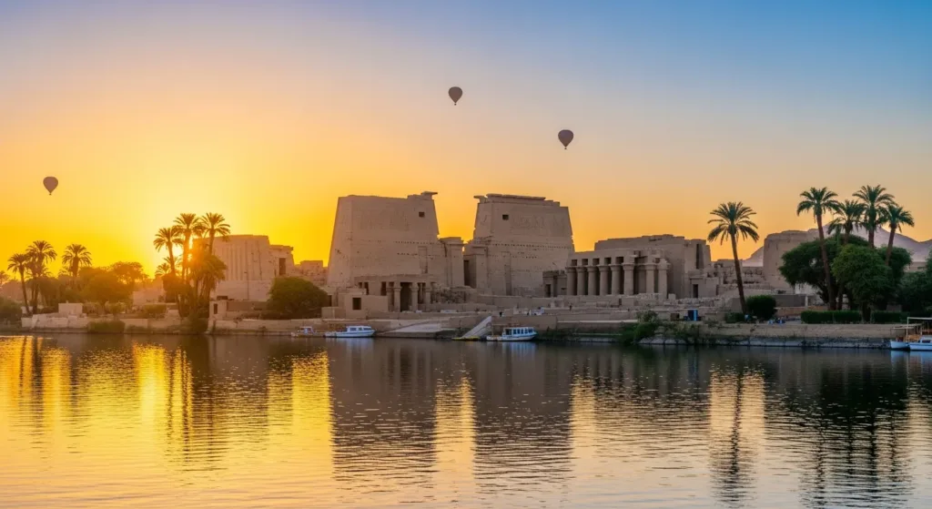 Louxor - itinerario