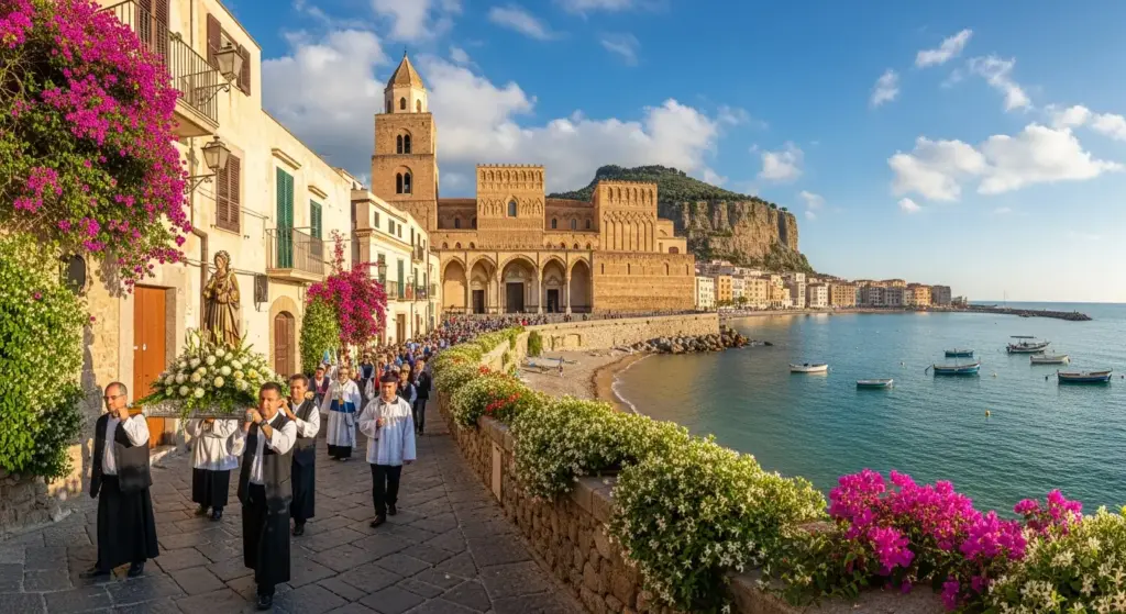 Cefalù - itinerario a Pasqua