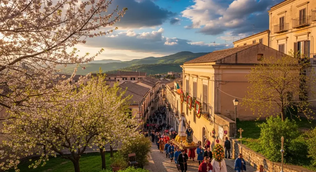 Cosenza - itinerario a Pasqua