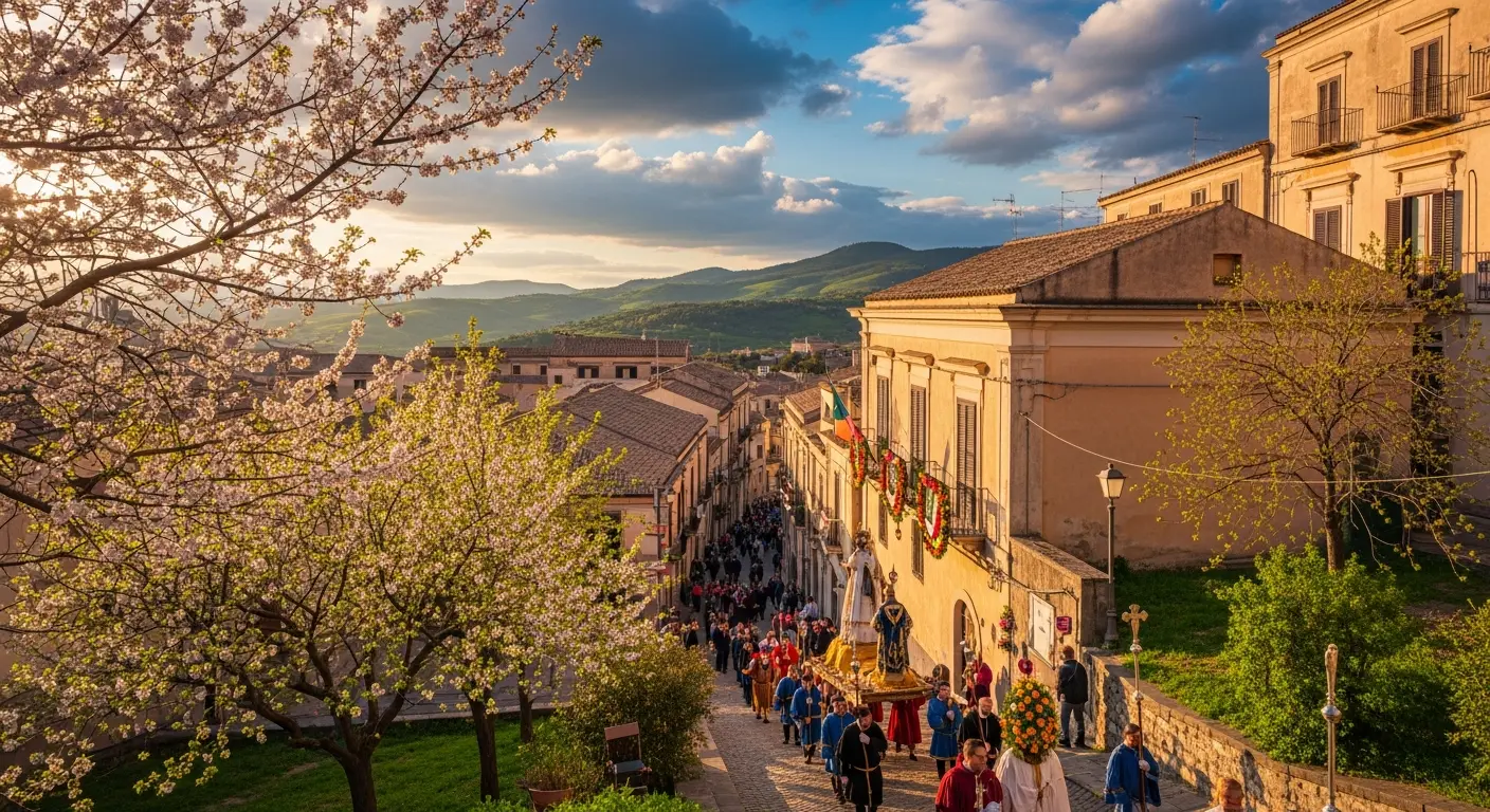 Cosenza - itinerario a Pasqua