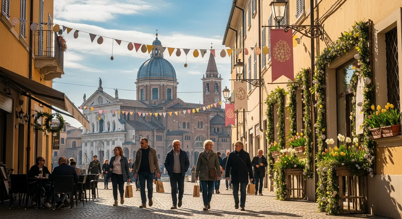 Mantova - itinerario a Pasqua