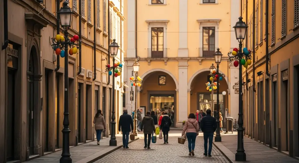 Parma - itinerario a Pasqua