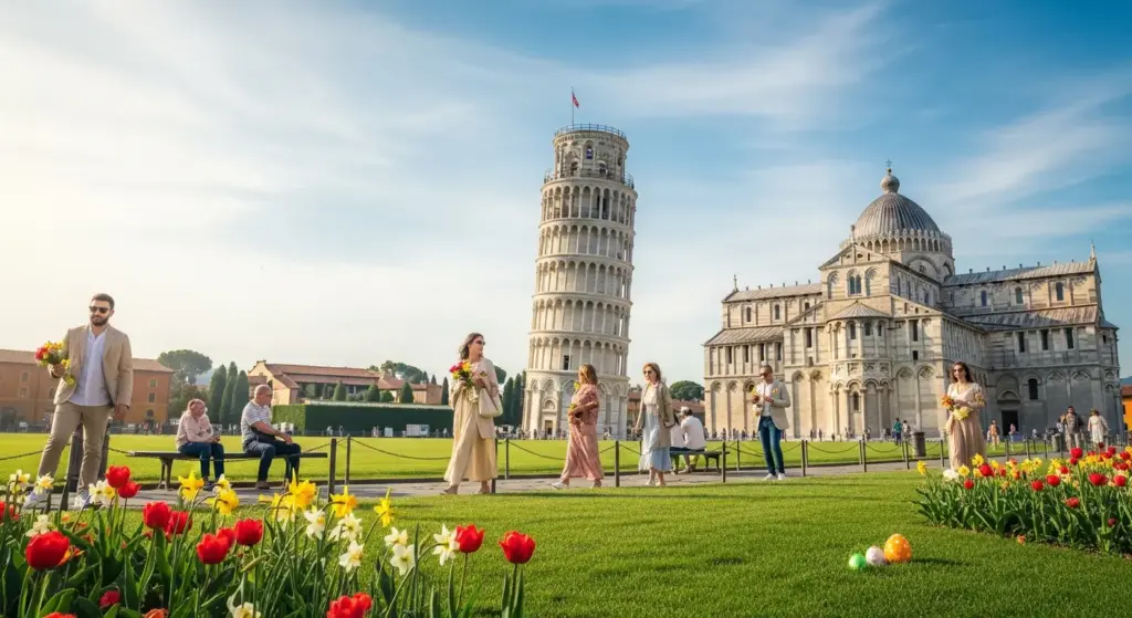 Pisa - itinerario a Pasqua