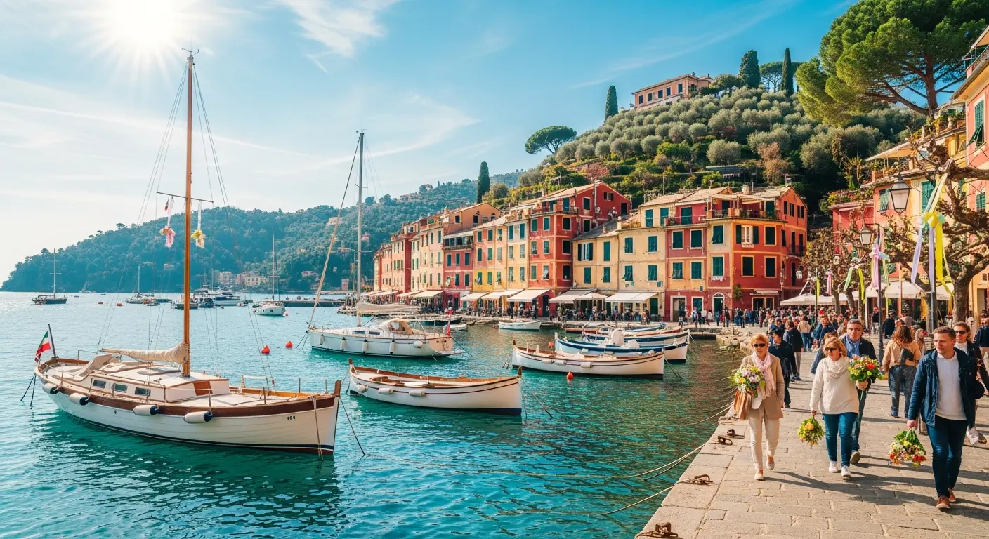 Portofino - itinerario a Pasqua