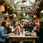 budapest con gli amici ruin bar